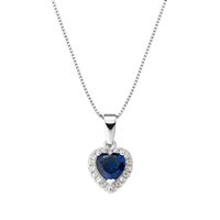 Collana Amen Donna SOLITARIO in Argento CLTICBBL - CLTICBBL